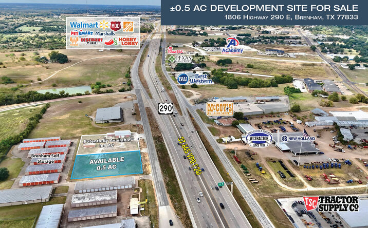 Pictures of Land property located at 1806 Hwy 290 E, Brenham, TX 77833 for sales - image #1