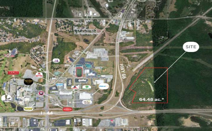 Pictures of Land property located at I-44 & HWY 66, Catoosa, OK 74015 for sales - image #1