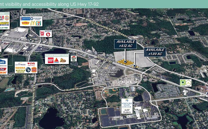 Pictures of Land, Retail property located at 4311 S Orlando Dr, Sanford, FL 32773 for sales - image #1