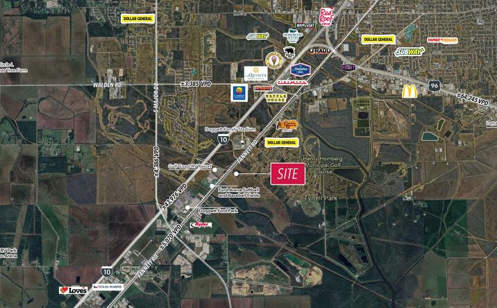 Pictures of Land property located at 6185 & 6187 Fannett Rd, Beaumont, TX 77705 for sales - image #1