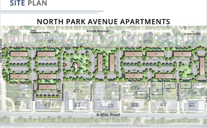 Pictures of Land, Multifamily property located at 3127 Maple St, Warren, MI 48091 for sales - image #1