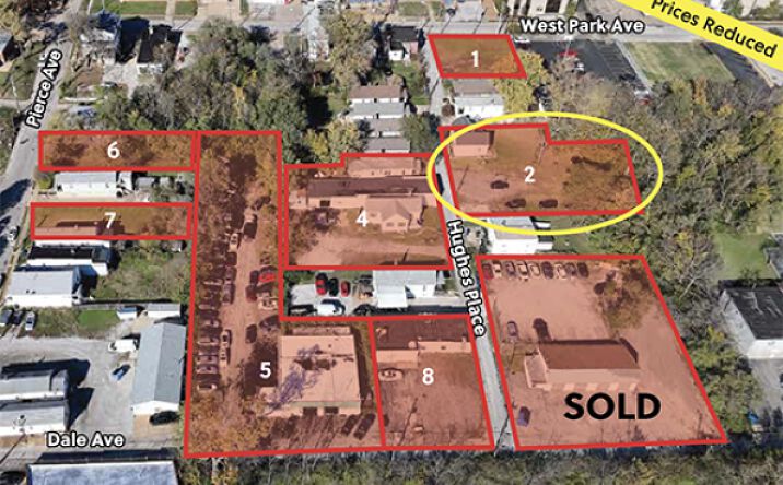 Pictures of Land property located at 1320, 1326, 1330 Hughes Place, St. Louis, MO 63110 for sales - image #1