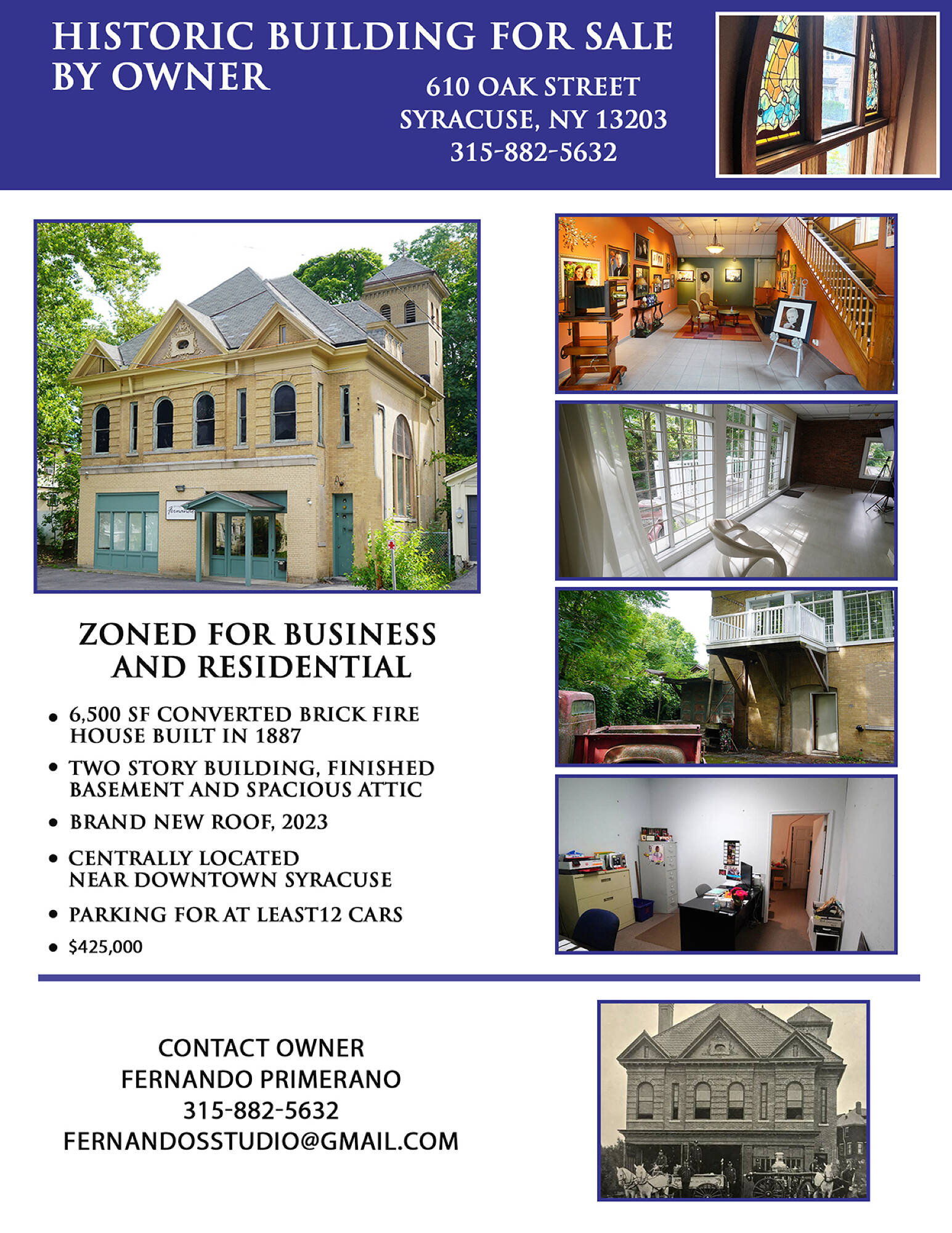 610 Oak Street, Syracuse, NY 13203 | Crexi.com, image size:1545x2000