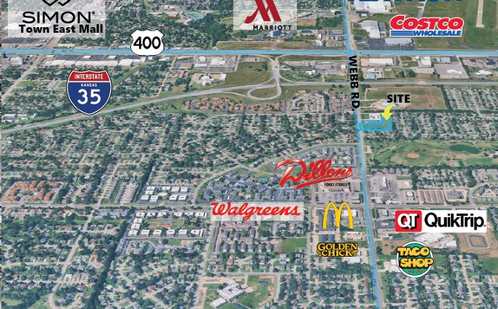 Pictures of Land property located at Lincoln & Webb, Wichita, KS 67207 for sales - image #1