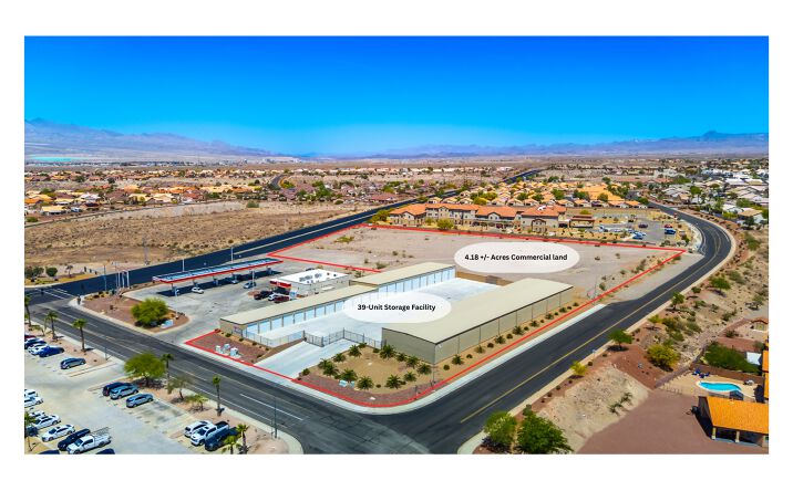 Pictures of Land, Self Storage property located at 2485 Adobe Rd, Bullhead City, AZ 86442 for sales - image #1