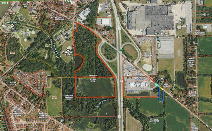 Pictures of Land property located at 1 E Main, Milan, MI 48160 for sales - image #1
