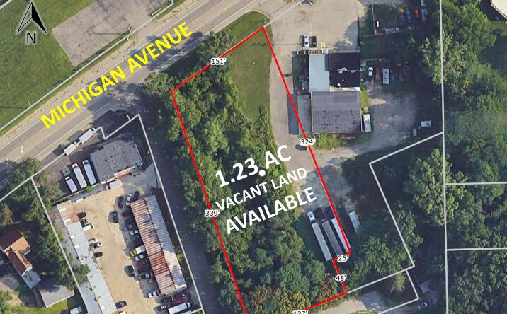 Pictures of Land property located at 1235 W Michigan Avenue, Ypsilanti, MI 48197 for sales - image #1