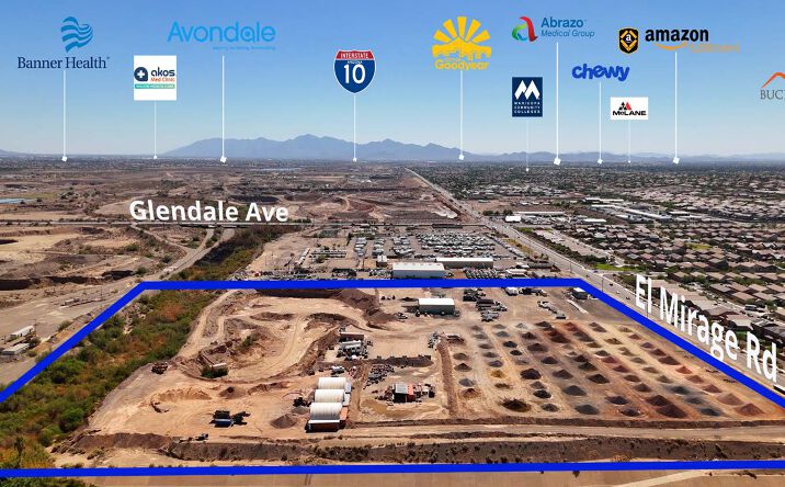 Pictures of Land property located at South of the SEC of El Mirage Road & Northern Parkway, Glendale, AZ 85335 for sales - image #1