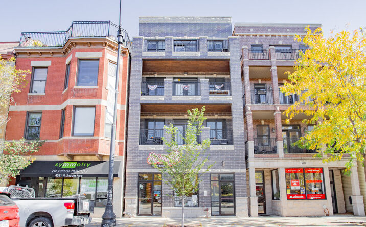 Pictures of Multifamily, Retail property located at 4357 N Lincoln Avenue C, Chicago, IL 60618 for sales - image #1