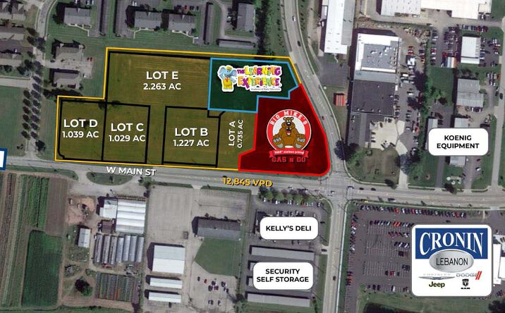 Pictures of Land property located at 1010 W Main St, Lebanon, OH 45036 for sales - image #1