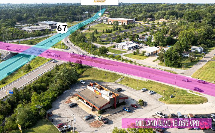 Pictures of Retail property located at 11266 Midland Blvd, St. Louis, MO 63114 for sales - image #1
