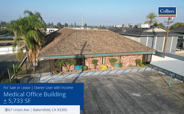 Pictures of Office property located at 3807 Union Ave, Bakersfield, CA 93305 for sales - image #1