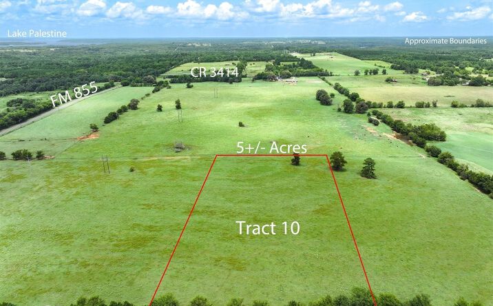 Pictures of Land property located at Tract 10 CR 3415, Jacksonville, TX 75766 for sales - image #1