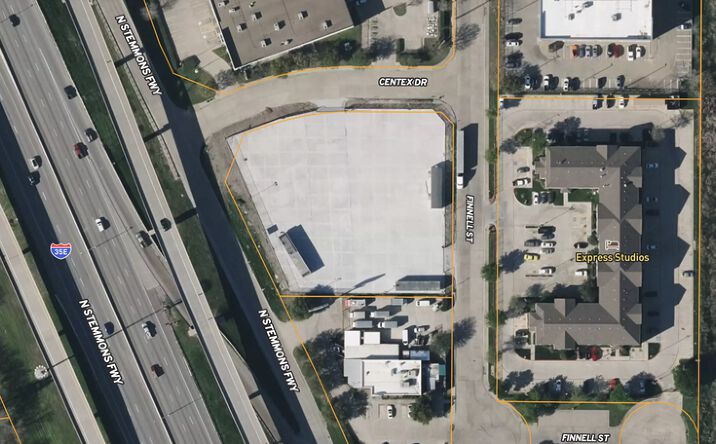 Pictures of Land property located at 10341 N Stemmons Fwy (Finnell St), Dallas, TX 75220 for sales - image #1