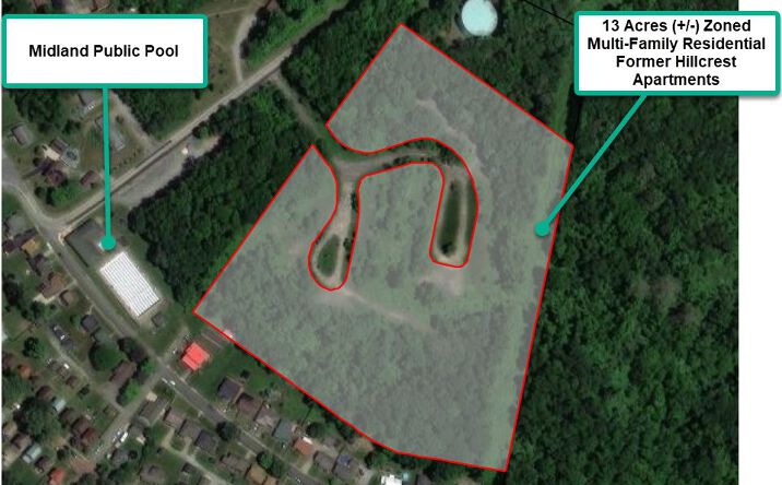Pictures of Land property located at 0 Hillcrest Manor, Midland, PA 15059 for sales - image #1