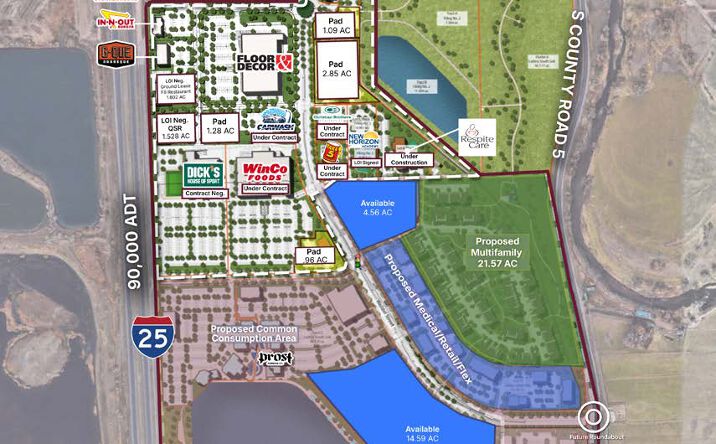 Pictures of Mixed Use, Land property located at E Harmony Rd & 1-25 (SEC), Fort Collins, CO 80525 for sales - image #1