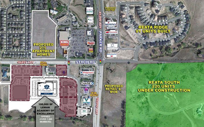 Pictures of Land property located at SWC Stroh Road & Parker Road, Parker, CO 80134 for sales - image #1