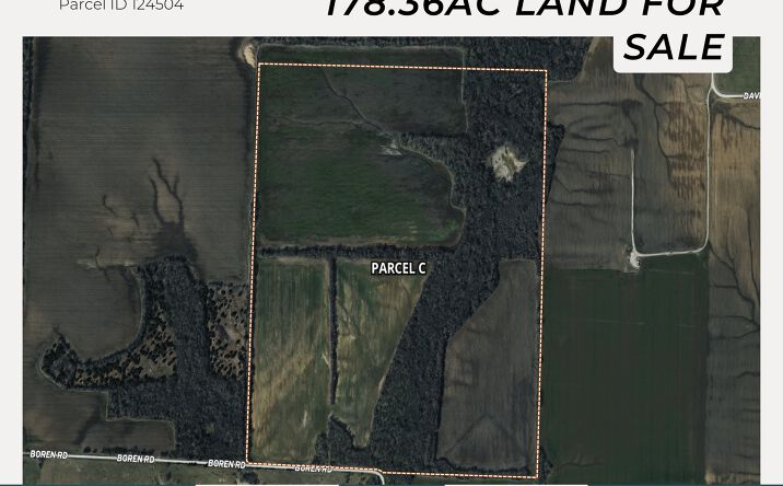 Pictures of Land property located at 178.36AC Boren Rd, Collinsville, TX 76233 for sales - image #1