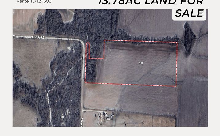 Pictures of Land property located at 13.78AC Boren Rd, Collinsville, TX 76233 for sales - image #1