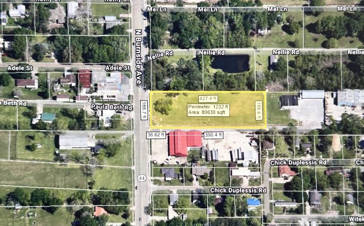 Pictures of Land property located at 13130 LA-44, Gonzales, LA 70737 for sales - image #1