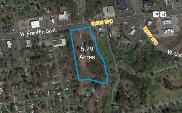 Pictures of Land property located at 2023 W Franklin Blvd, Gastonia, NC 28052 for sales - image #1