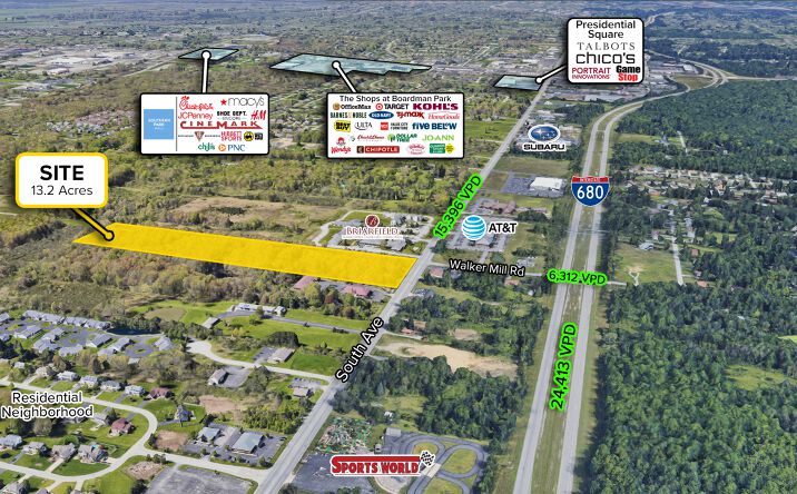 Pictures of Land property located at 8100 South Ave, Boardman, OH 44512 for sales - image #1