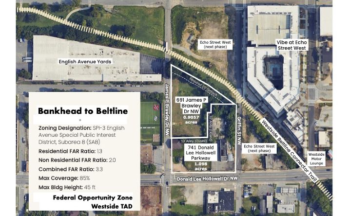 Pictures of Land property located at 741 Donald Lee Hollowell Pkwy NW, Atlanta, GA 30318 for sales - image #1