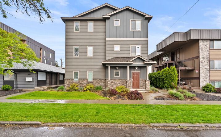 Multi-unit apartment building – showcasing rental income opportunities in Spokane