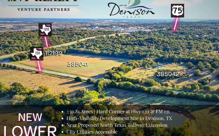 Pictures of Land property located at FM 131, Denison, TX 75020 for sales - image #1