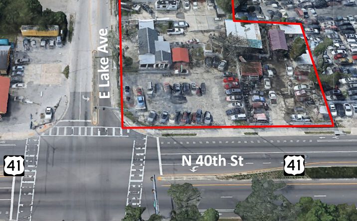 Pictures of Land, Retail property located at 3908 E Lake Ave, Tampa, FL 33610 for sales - image #1