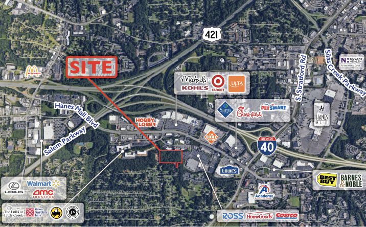 Pictures of Land property located at Beckwood Dr, Winston-Salem, NC 27103 for sales - image #1