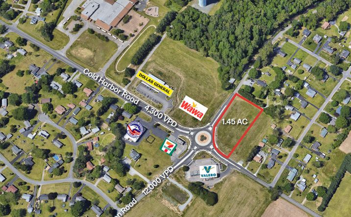 Pictures of Land property located at Creighton Road and Cold Harbor Road, Mechanicsville, VA 23111 for sales - image #1