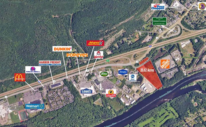Pictures of Land property located at 111 Reuben Bell Drive, Matamoras, PA 18336 for sales - image #1