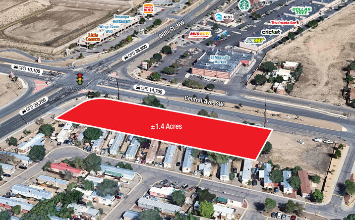 Pictures of Land property located at 9700 Central Ave SW, Albuquerque, NM 87121 for sales - image #1