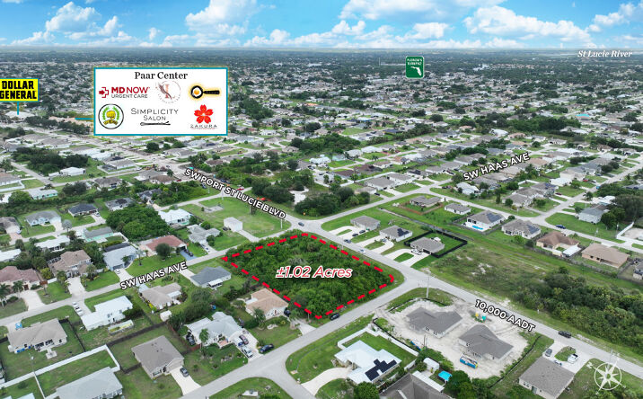 Pictures of Land property located at 810 SW Haas Ave, Port St. Lucie, FL 34953 for sales - image #1