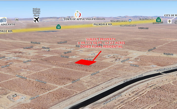 Pictures of Land property located at Barbet Rd, Phelan, CA 92371 for sales - image #1