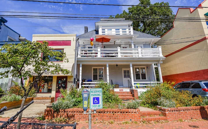 Pictures of Mixed Use, Multifamily, Retail property located at 7042 Carroll Ave, Takoma Park, MD 20912 for sales - image #1