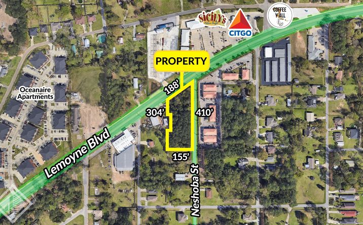 Pictures of Land property located at 0 Lemoyne Blvd, D'Iberville, MS 39532 for sales - image #1