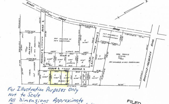 Pictures of Land property located at 13 Fedor Ave, Gaithersburg, MD 20877 for sales - image #1