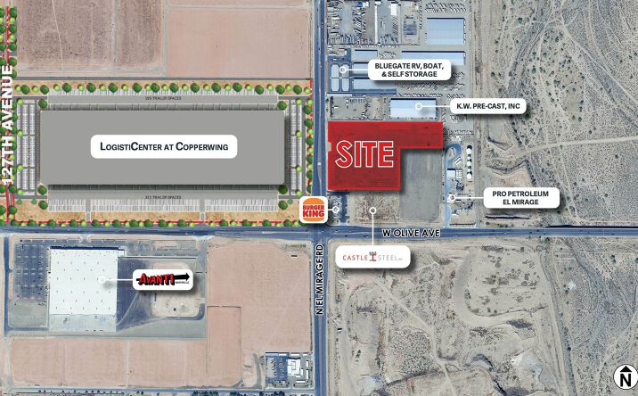 Pictures of Land property located at 9105 N El Mirage Rd, El Mirage, AZ 85335 for sales - image #1