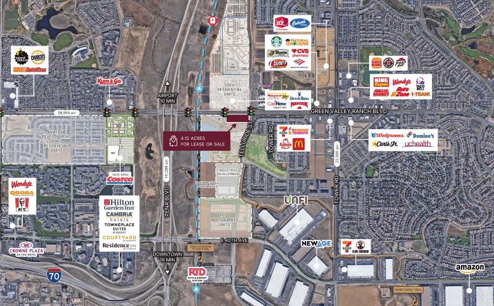 Pictures of Retail property located at Green Valley Ranch Boulevard and Telluride Street, Denver, CO 80249 for sales - image #1