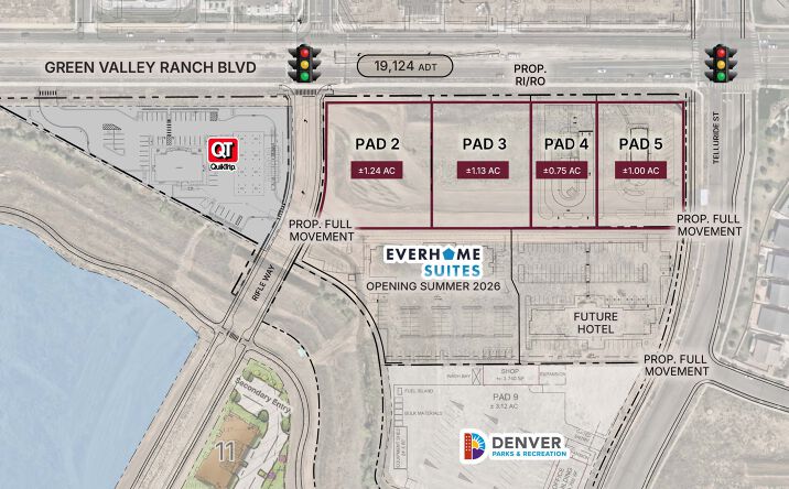 Pictures of Land property located at Green Valley Ranch Boulevard and Telluride Street, Denver, CO 80249 for sales - image #1