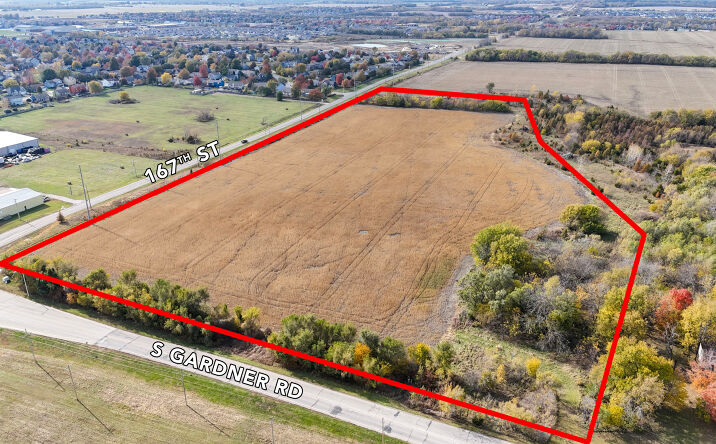 Pictures of Land property located at 167th St & Gardner Road, Gardner, KS 66030 for sales - image #1