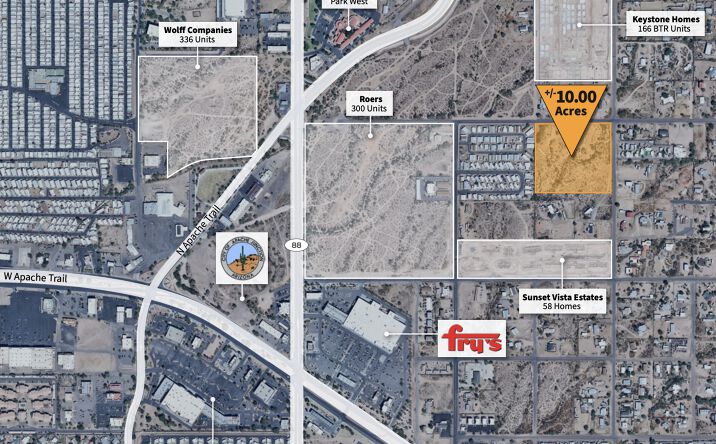 Pictures of Land property located at 721 E Scenic St, Apache Junction, AZ 85119 for sales - image #1