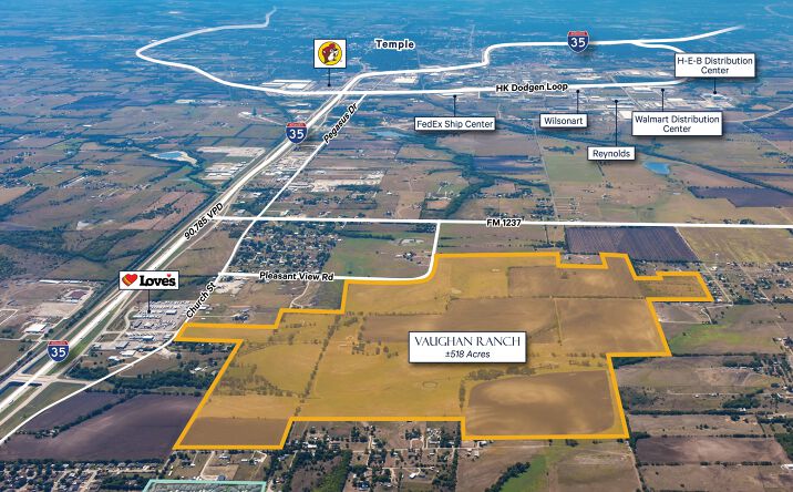 Pictures of Land property located at 1441 Church Ave, Troy, TX 76579 for sales - image #1