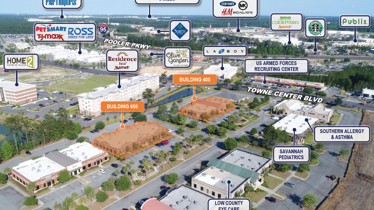 1000 Town Center Blvd, Building 400 & 600, Pooler, GA 31322 Office