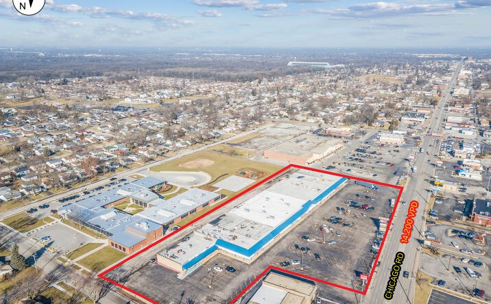 Pictures of Retail property located at 3300 Chicago Rd, South Chicago Heights, IL 60411 for sales - image #1