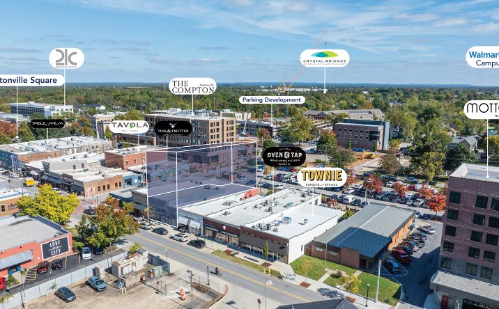 Pictures of Office, Retail property located at 207 S Main St, Bentonville, AR 72712 for sales - image #1