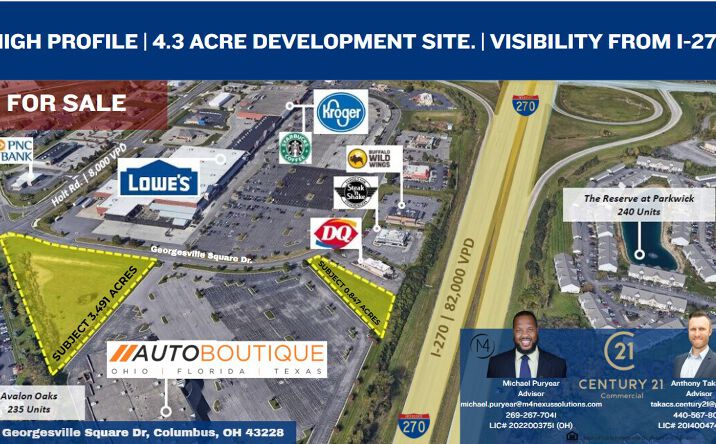 Pictures of Land property located at 1800 Greorgesville Square, Columbus, OH 43228 for sales - image #1
