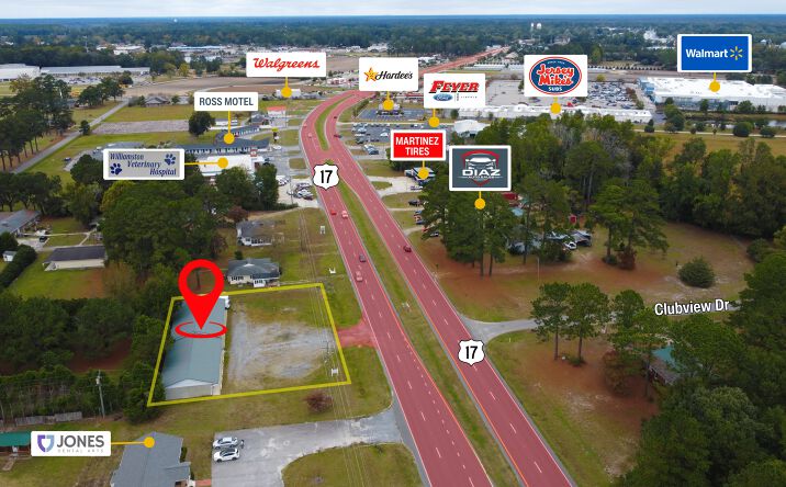 Pictures of Industrial, Self Storage property located at 1886 US Highway 17, Williamston, NC 27892 for sales - image #1